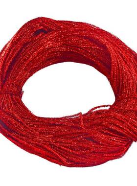 厂家供6应件mmx500彩色米金葱条纸条手工配圣诞材料厂RPL家直销