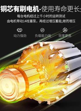 无线洗枪车机家用便携锂电池48110洗高压枪水充车电大功率浇水洗