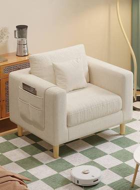 沙发小户型简约现代33683厅三双人出房卧室租客经网红布艺简易木