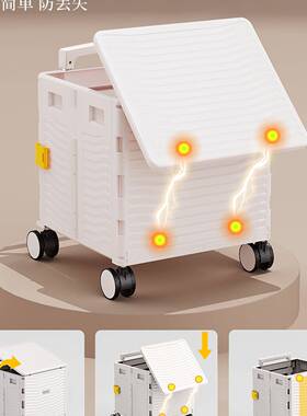 推大容量买菜小拉车可F99H65J5折物购车家用叠便携拉杆拖车快递车