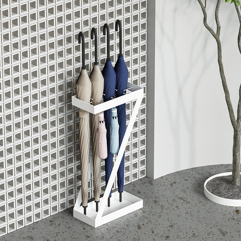 网红创意入户门口家用雨伞架子雨伞G收纳架大堂商用不锈钢置物架