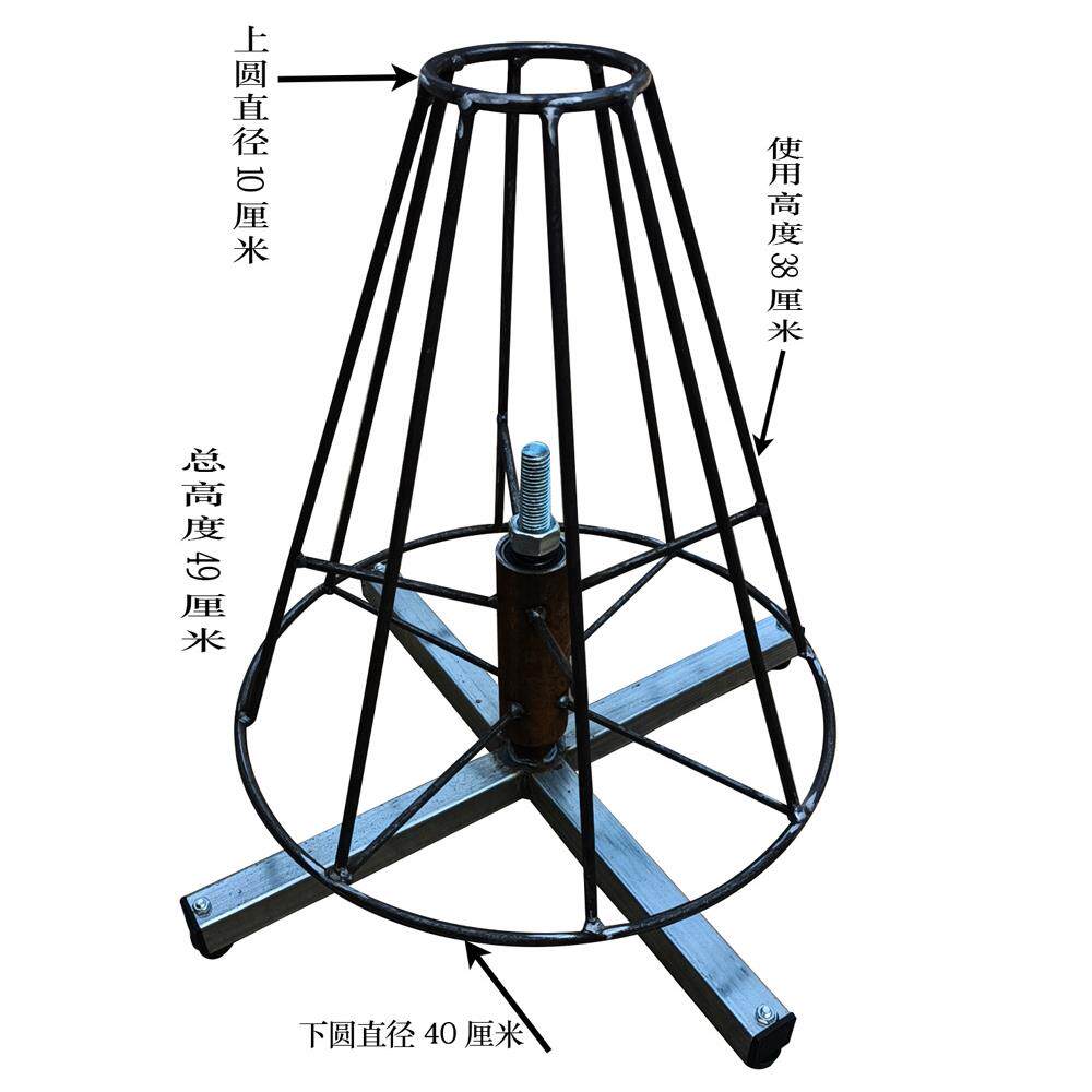 毛绒线类铁放线盘放放架丝滑型线仪拉锁架子线绳架子735丝架子