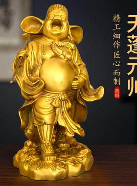 铜猪八戒摆件天蓬元帅神像净坛使者家用客厅玄关供奉家居生肖猪