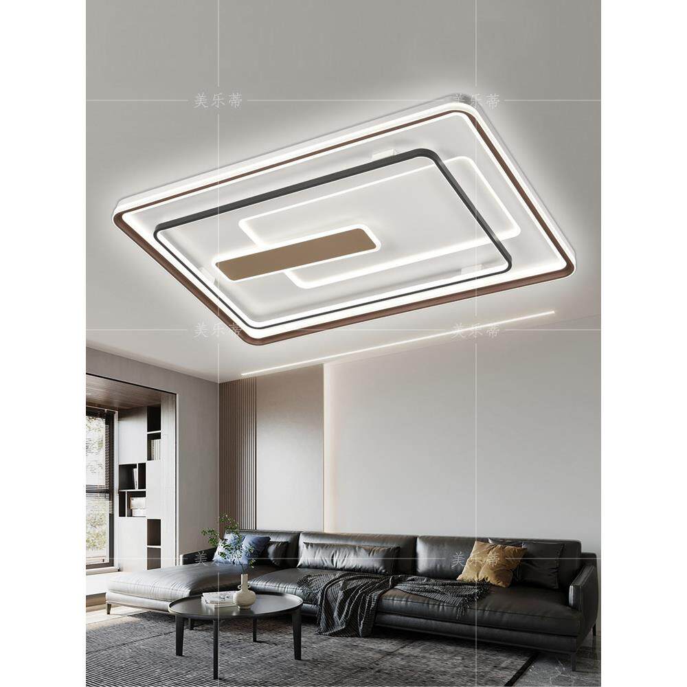 2025新款led客厅主灯吸顶大灯超亮现代简约风卧室全屋中山亚克力