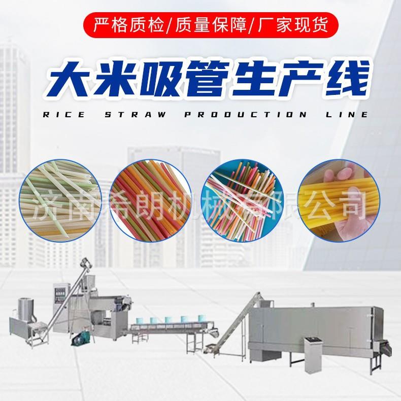 供应大米吸管设备可降解大米吸管机械可降解环保设备生产主机