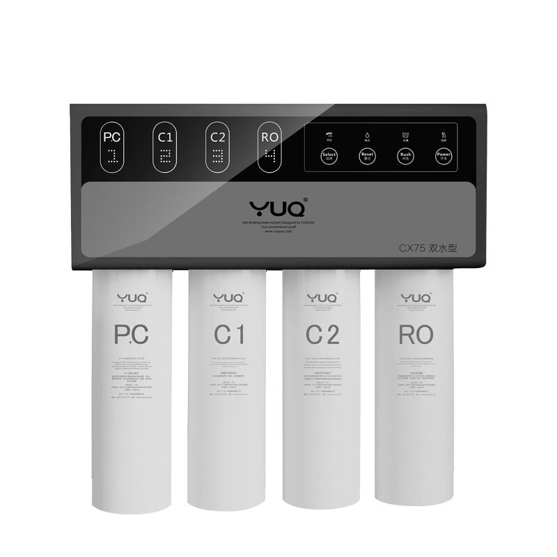 适配于优口净水器CX75滤芯净水机CX400滤芯PP复合C1C2活性炭RO膜