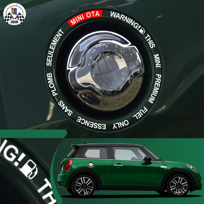 油箱盖贴纸mini Cooper汽车个性创意装饰贴F55F56R56R50R60