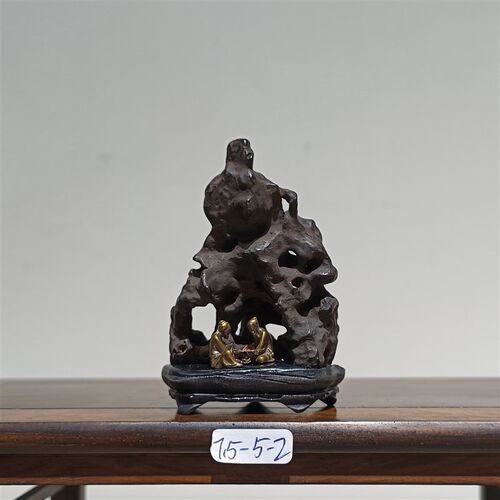 太湖石太湖水石袖石茶宠摆件文房案几茶台茶桌禅意精品小摆件C