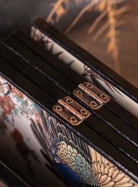 南京云锦研究所博物馆摆件屏风锦绣风华织锦中式商务办公送礼茶室