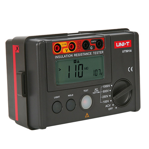 优利德UT501A绝缘电阻测试仪2500V数字500V兆欧表1000V摇表502A/C