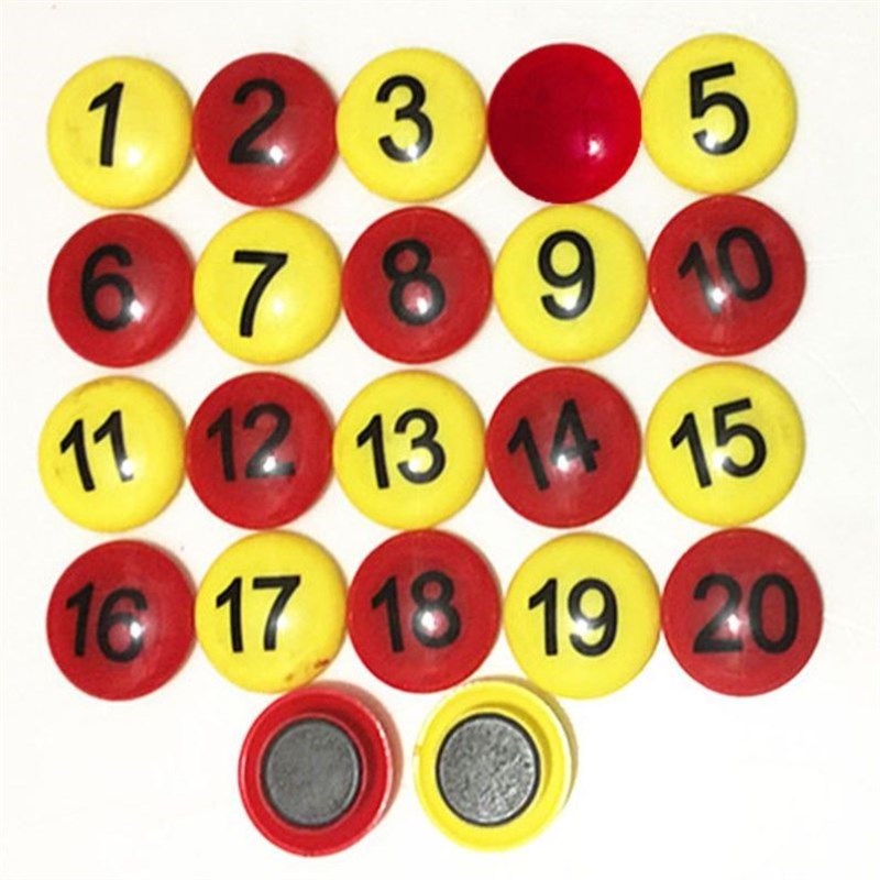 【48小时发货】工作流水牌排钟板上钟牌数字号码牌技师工作牌