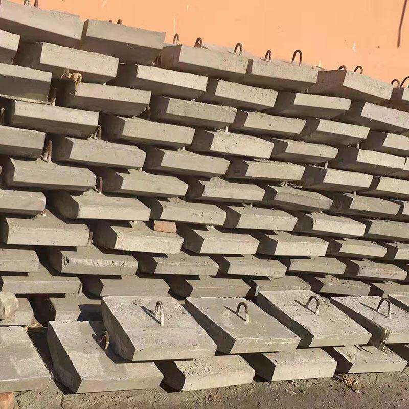 混凝土拉线地锚石LP-10电杆拉盘电线杆用双桥水泥拉盘