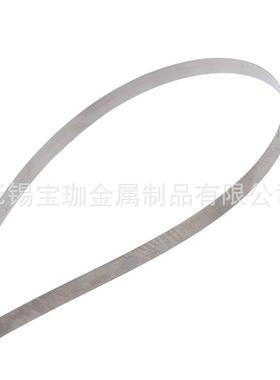 厂家现货304超薄不锈钢带0.05mm厚度宽度610mm加工定制宽度分条