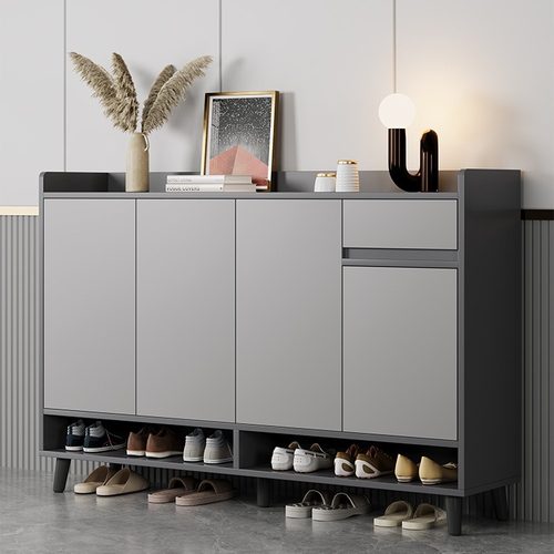 2024新款鞋柜门口家用入户门鞋架子小型玄关柜简易储物柜鞋架