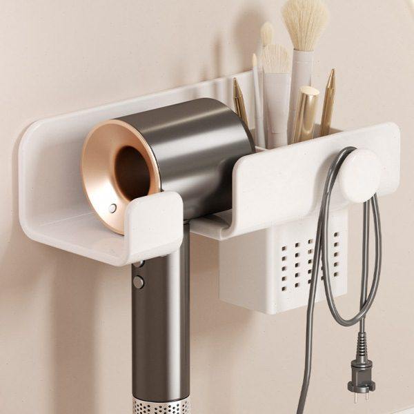 吹风机置物架免打孔卫生间壁挂式电吹风支架浴室挂墙式风筒收纳架,家庭/个人清洁工具,吹风机置物架,淘宝优惠券,粉丝福利购,淘宝优惠卷