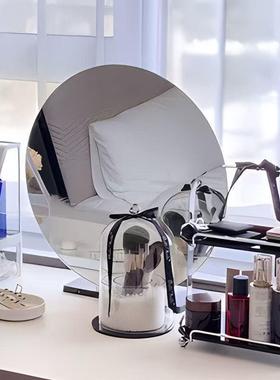 高卧清化妆镜宿大桌面室号梳妆QYA台家用公主美妆镜学生舍简约大