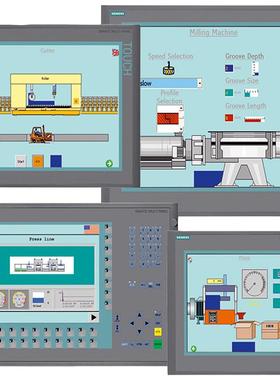 TP177触摸S7-2005.7蓝色模式ST6N显示屏6屏AV640-0TTGCA11-0AX1