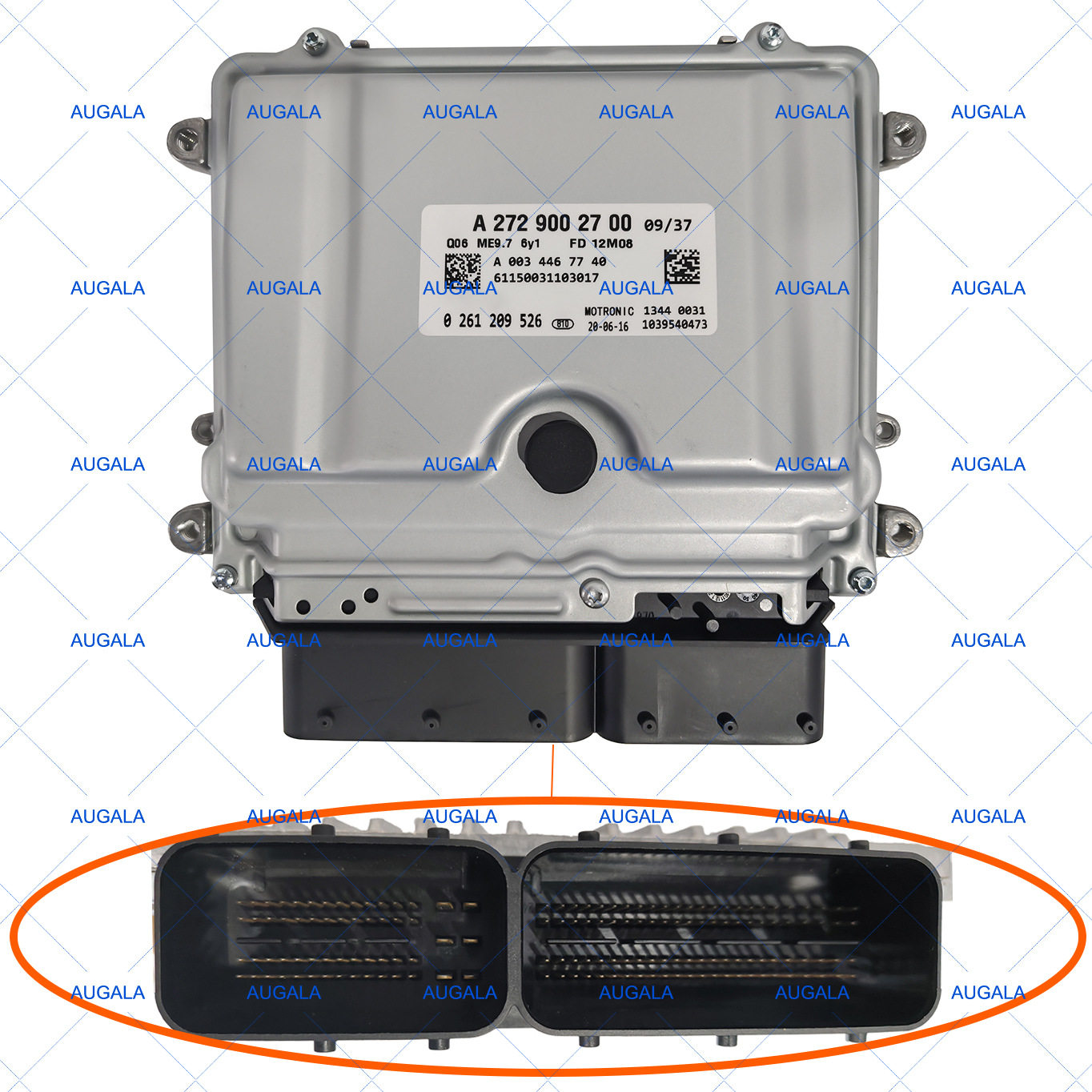 适用于奔驰A272 A273发动机电脑板 ME9.7 ECU A2729002700 026120