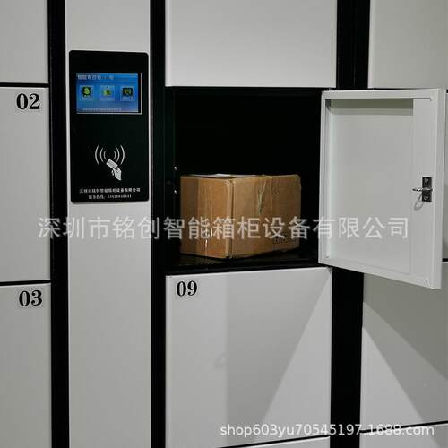 员工个人物品存储柜金储物399脸寄存柜工厂储人物柜I属C卡智能识