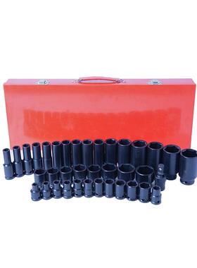 33187件套1/2驱动套头长筒短筒套组合套筒套机修全工具套装