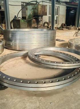 大口径法兰板型法兰环卷制平大法兰环Q35B全平DN800-DN面超2薄不
