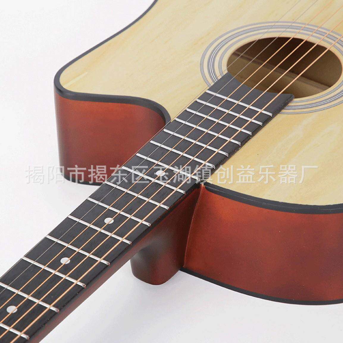 38寸吉他厂民民谣吉他工量谣入门初学现者新手练习琴木吉他大货