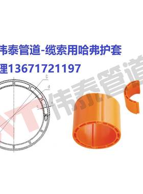 PHG哈夫式CVCS管NS25-200护H塑钢哈弗套