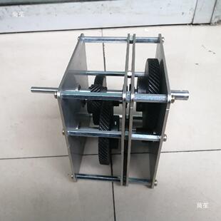 同轴入出531增速齿摇轮箱变速箱金属减速箱输行星手发电输机