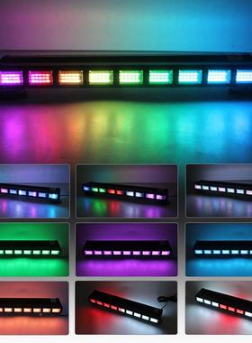 跨境ALED幻彩杠灯PP双排指示灯遥闪控双灯面爆警示12PHCS-12P车载