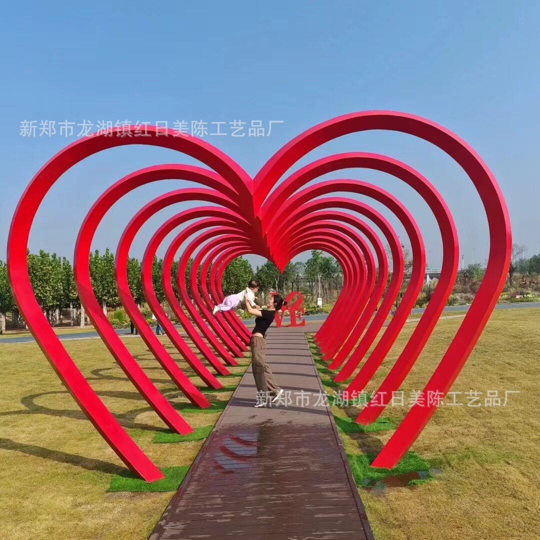 网红商场开业时空隧道拱门