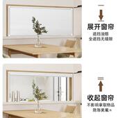 窗出餐口推拉遮挡传菜口帘出菜口外风卖137窗口厨推拉门饭店挡帘