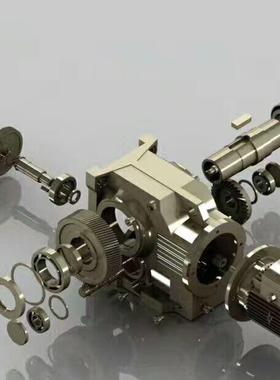 斜轮减速PSF机减速机K/KF/KAF/KAB374电75767717879齿710727减速