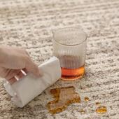 地云朵维防水地毯客厅02TJ2CF35新款 大纤面积免洗可擦奶油风纯色