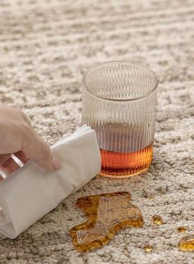 地云朵维防水地毯客厅02TJ2CF35新款大纤面积免洗可擦奶油风纯色