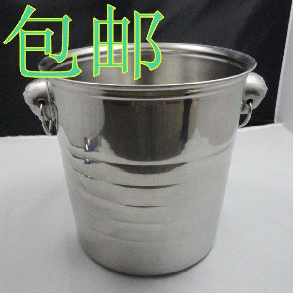 包邮 不锈钢加厚KTV酒吧香槟桶冰块桶大号虎头啤酒冰桶红酒冰桶