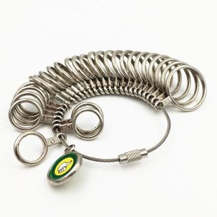 美度尺码戒指圈美码指围环手寸圈手指尺寸大小号码数戒指测量工具