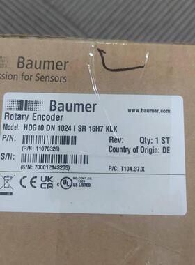 BAUMER/宝盟HOG10 DN 1024 I编码器全新原装