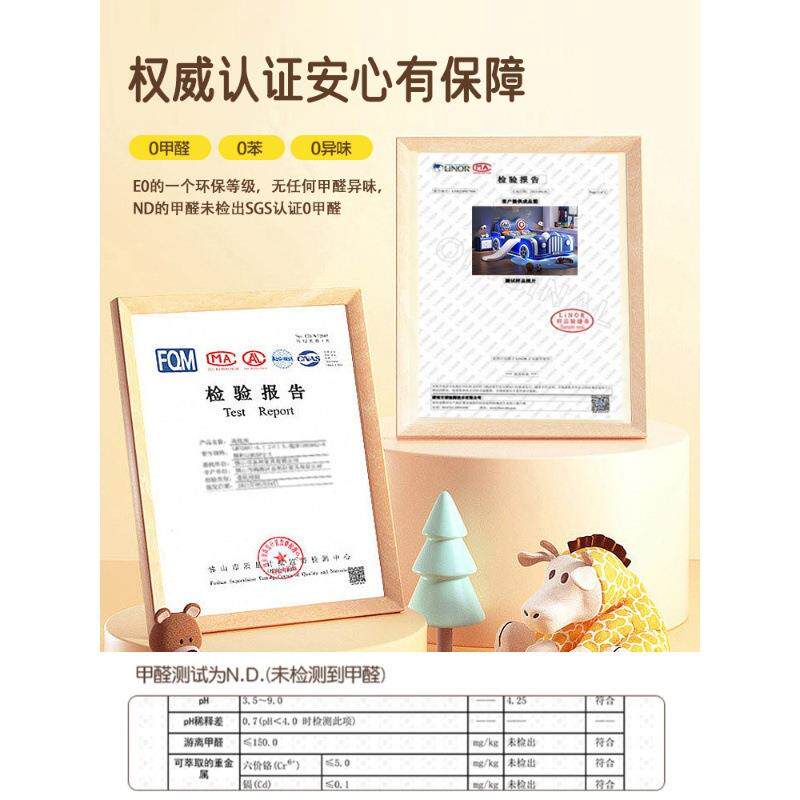 NRFQ062#儿童床男孩汽床1卧米NRFQ0625单人床儿车童房室带护栏卡