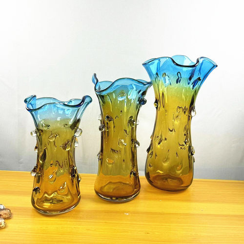 宏顺琉璃艺术花瓶高级感水培