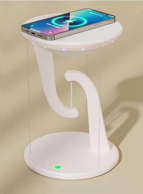 新款创电意智能手机线充悬浮灯源头厂15W氛970围工学习灯le无d