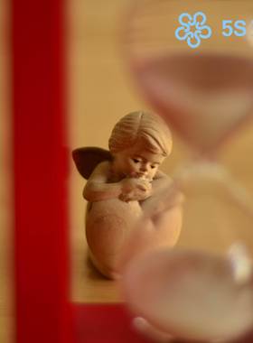 5S番生活2分钟沙漏茄工作法时间F97H5659管5理器茄钟计时器定时静