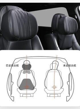 汽车头枕枕用车载靠枕垫DIO四季颈通护座枕椅背腰靠