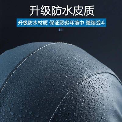 尘打磨喷砂粉喷漆防灰尘护安帽108全3防尘面罩披肩保HPA防水耐酸