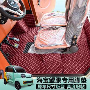 海车宝柠檬鲲106鹏青橙海米蝴蝶金丝燕动三四轮踏垫包围脚地垫电