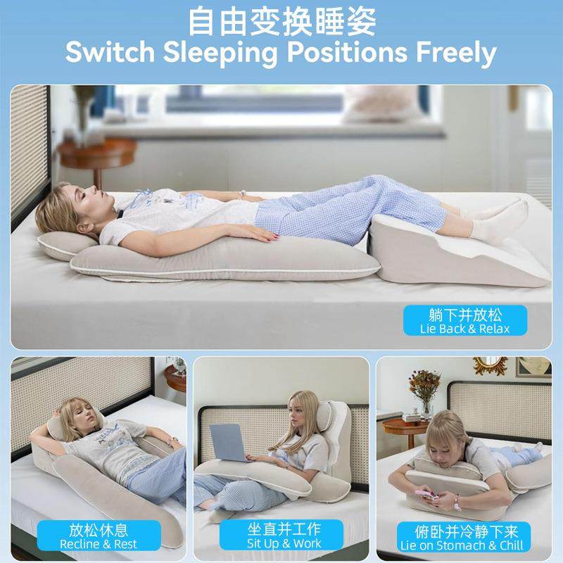 xxy256跨境夹腿睡枕老孕妇护腰侧多功能枕阅枕垫子读床上大靠背人,居家布艺,抱枕被,淘宝优惠券,粉丝福利购,淘宝优惠卷