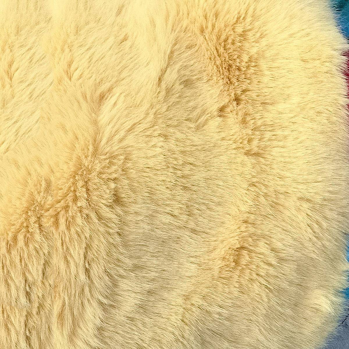 毛1OAW500克25高MM毛高高低毛狐狸毛布面料仿毛皮低服装毛毛领毛
