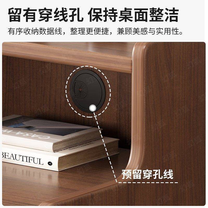 床窄柜小型小卧头室家用木腿KL简约床边柜中式简易多实层收纳架