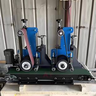 平面抛光打755磨机小型平面砂带机板铁铜不锈钢板铝板板抛光机