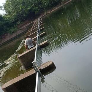 装配式装配式铝铝合钢金不板锈防洪水车库防汛挡板挡水防浪挡墙防