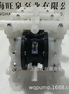 上海R52911耐腐F蚀气动隔膜278泵RW15PPF双隔膜W塑料气动泵